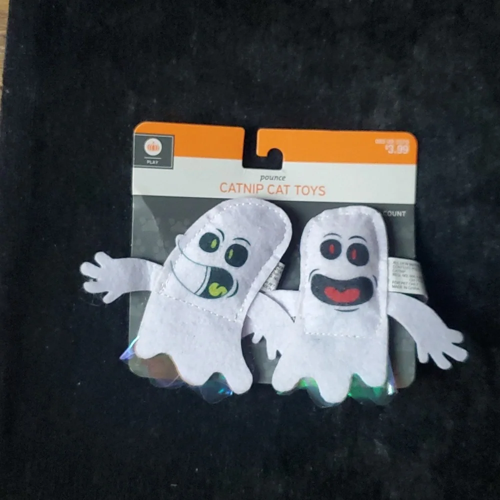 🎃 👻 Vintage GHOST CATNIP TOY 👻 🎃